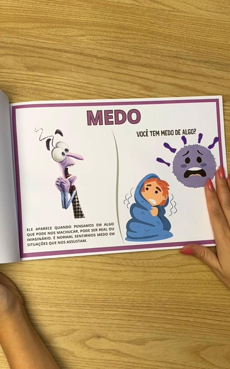 LIVRO - MINHAS EMOÇÕES - EDUCAON